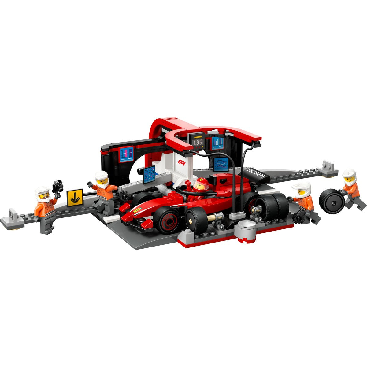 LEGO CITY BOXA SI MECANICI F1 CU MASINA FERRARI 60443 - Imagine 2 [ps:d300e8f3-4e0d-432e-b987-a4dbedf73abf]