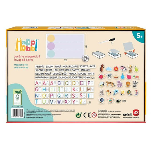 HappiHobbi Învăț să Scriu - 83 Magneti Educaționali Jumbo - Default Title (4) [ps:873a0e21-8258-4c3c-87a3-d8800d1c4ed9]