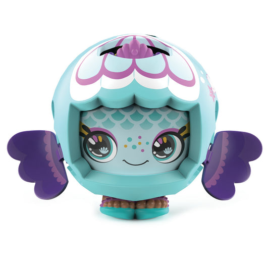 ZOOBLES Z-GIRLZ FIGURINA DE TRANSFORMARE FETITA PESTE - Imagine 4