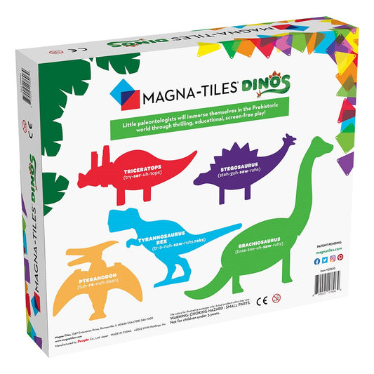 MAGNA-TILES Dinos - Set 5 Figurine Magnetice Dinozauri - Default Title (4) [ps:deda0d22-d368-42b3-8741-a011c9fb6617]