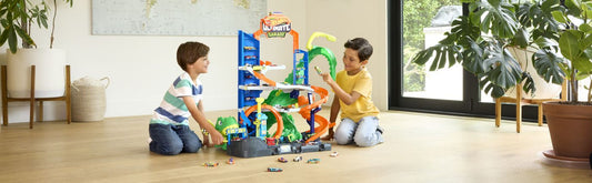 Garaj Hot Wheels City T-Rex Suprem cu 2 Mașinuțe - Mattel - Default Title (4) [ps:74580b5e-b1bd-4d94-b99a-e41d33702395]