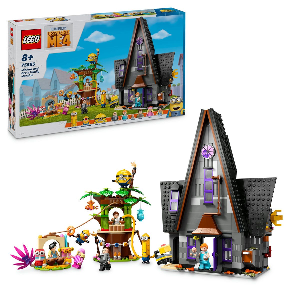 LEGO DESPICABLE ME4 RESEDINTA DE FAMILIE A LUI GRU SI A - Imagine 4 [ps:72c9364d-9cee-49d7-b3fc-2e7ebc13a134]