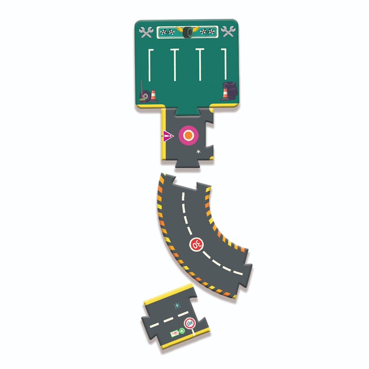 Puzzle Circuit gigant de curse, Djeco - Imagine 5 [ps:2b6e8702-afd8-4333-b325-aa20e821a3bf]