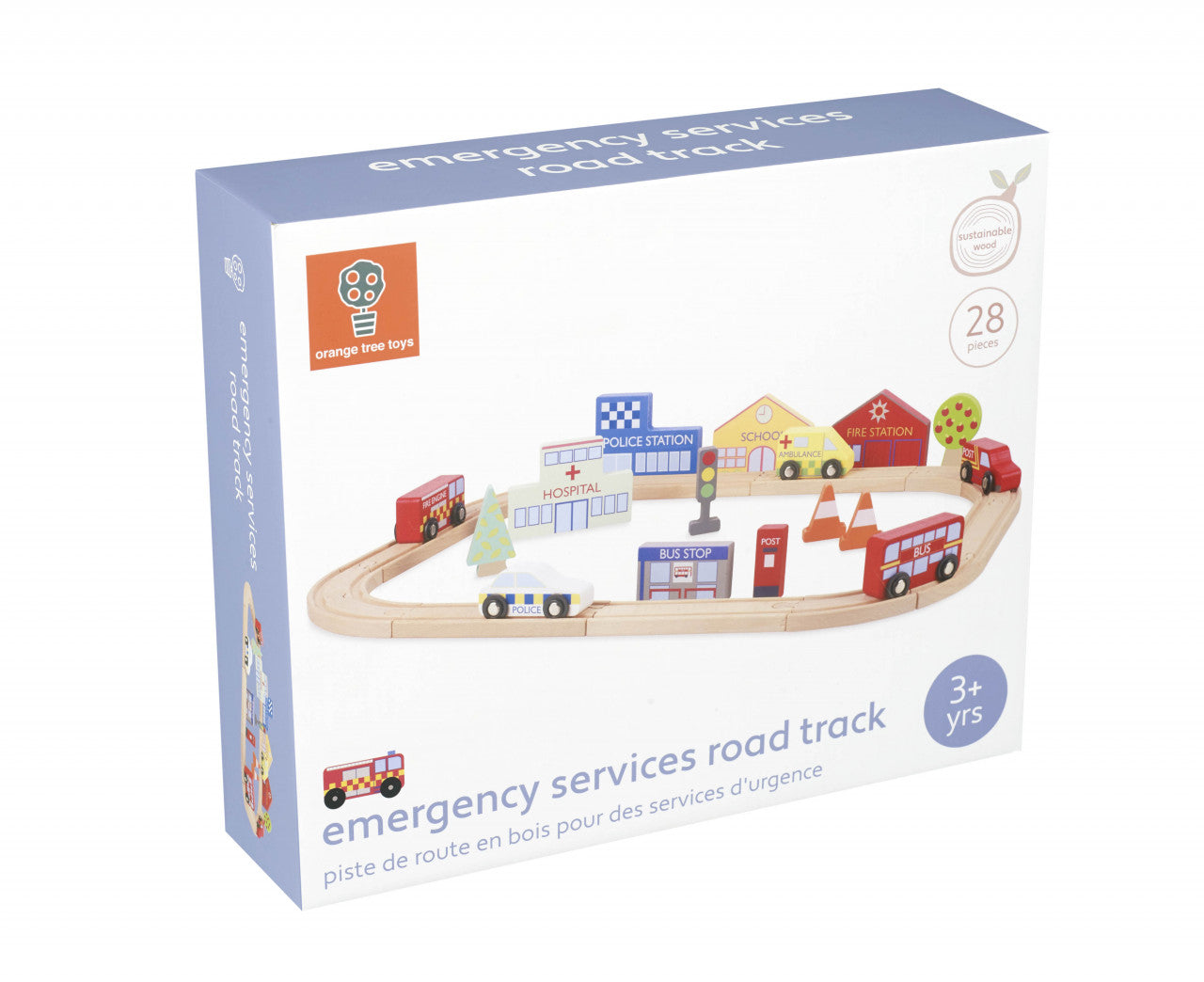 Circuit cu vehicule utilitare, Orange Tree Toys - Imagine 4 [ps:ea65ae22-ad7a-430c-8f9a-d63bd6c41027]