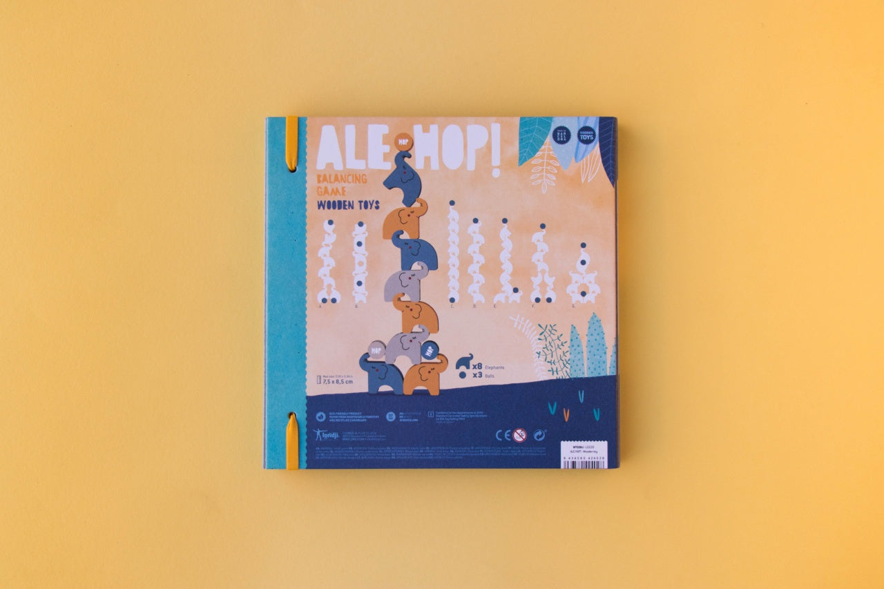 Joc de echilibru Alehop Turnul elefantilor, Londji - Imagine 3 [ps:71f1c211-f6bf-41a4-a841-78d73161062d]