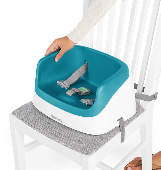 Scaun Masă Ingenuity Booster Toddler SmartClean, Peacock - Default Title (4) [ps:a7355f61-ebfb-4527-bec4-495a44fbde04]