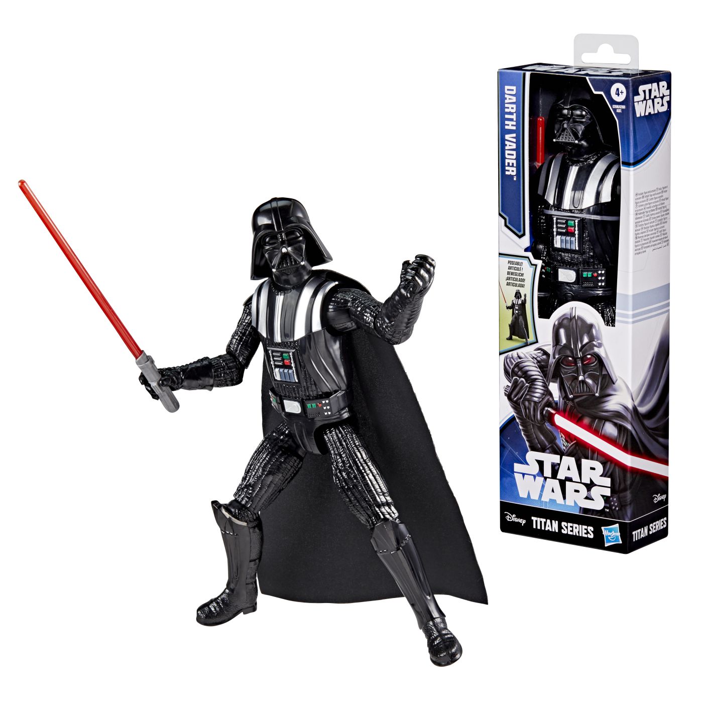 Figurină Darth Vader Star Wars Titan Series 30cm - Hasbro - Default Title (4) [ps:5697437d-3bab-44ac-b880-f48ae2d22265]
