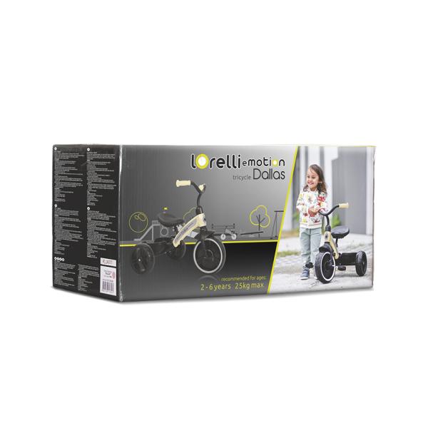 Tricicleta pentru copii, Dallas, sezut reglabil in inaltime, potrivit 2-6 Ani - Imagine 4 [ps:9a2476c8-3aad-4910-b4df-80007276dc63]