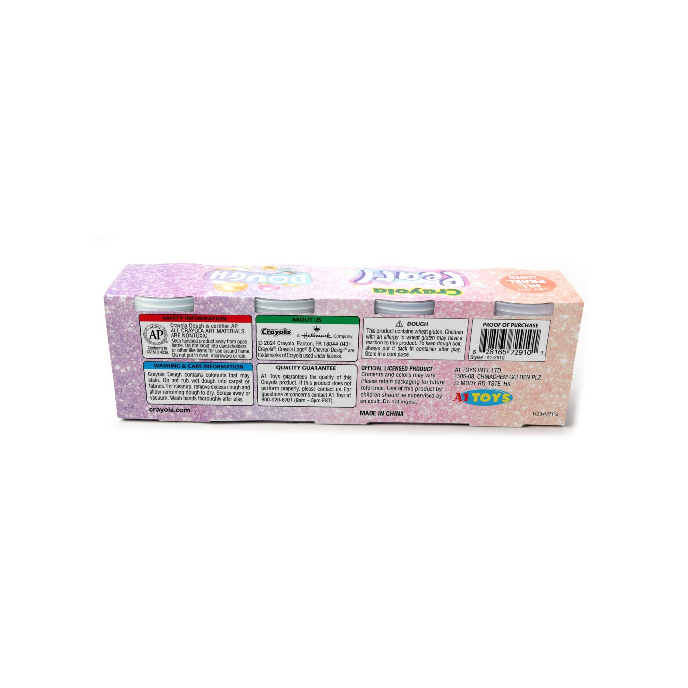 CRAYOLA PEARL SET 4 BORCANASE CU PLASTELINA SIDEFATA - Imagine 3 [ps:d19b74ca-21ba-48c2-af3f-5a7bd25142ff]
