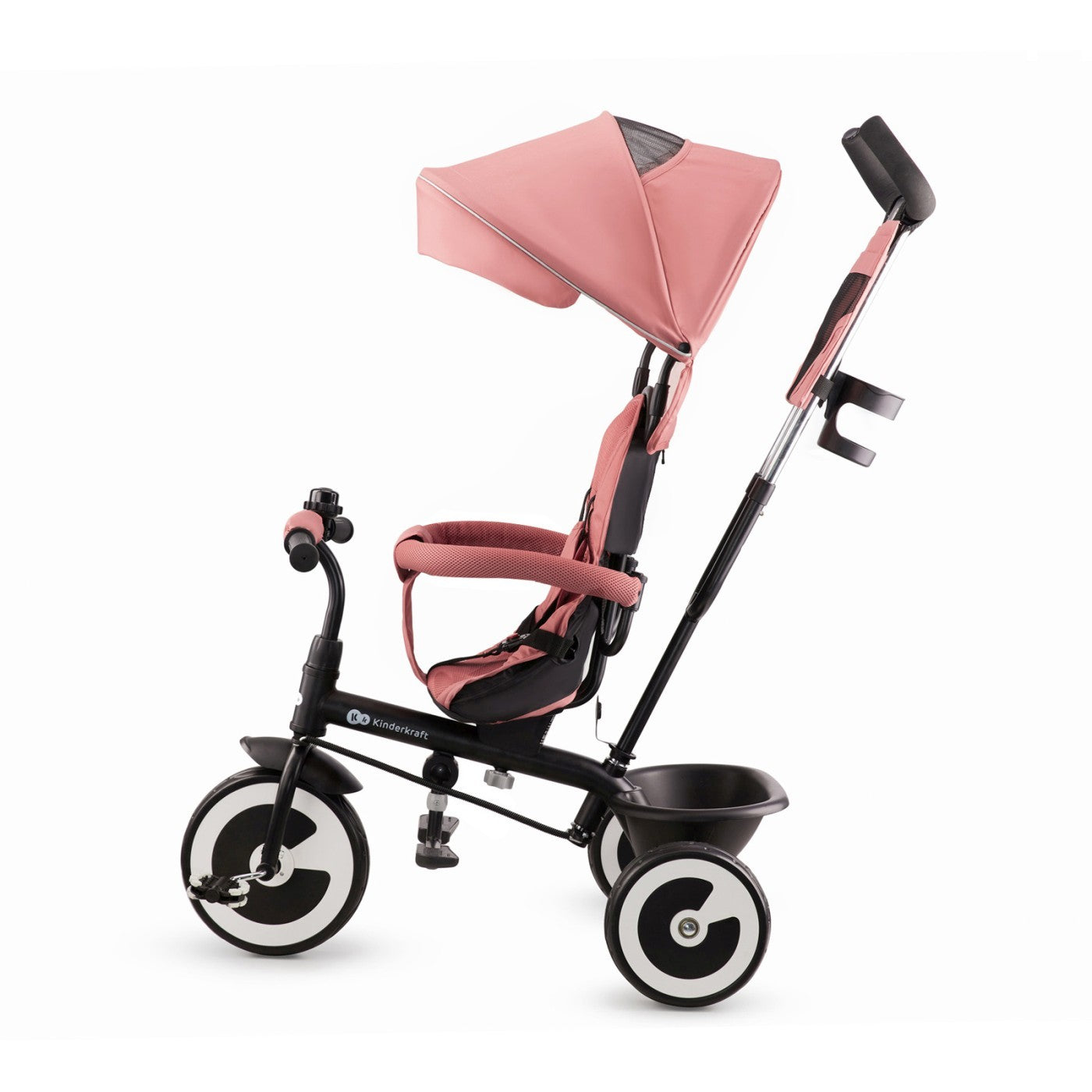 TRICICLETA COPII KINDERKRAFT ASTON, ROSE PINK [ps:91d53ee1-010e-4130-ac14-182197ca9a80]