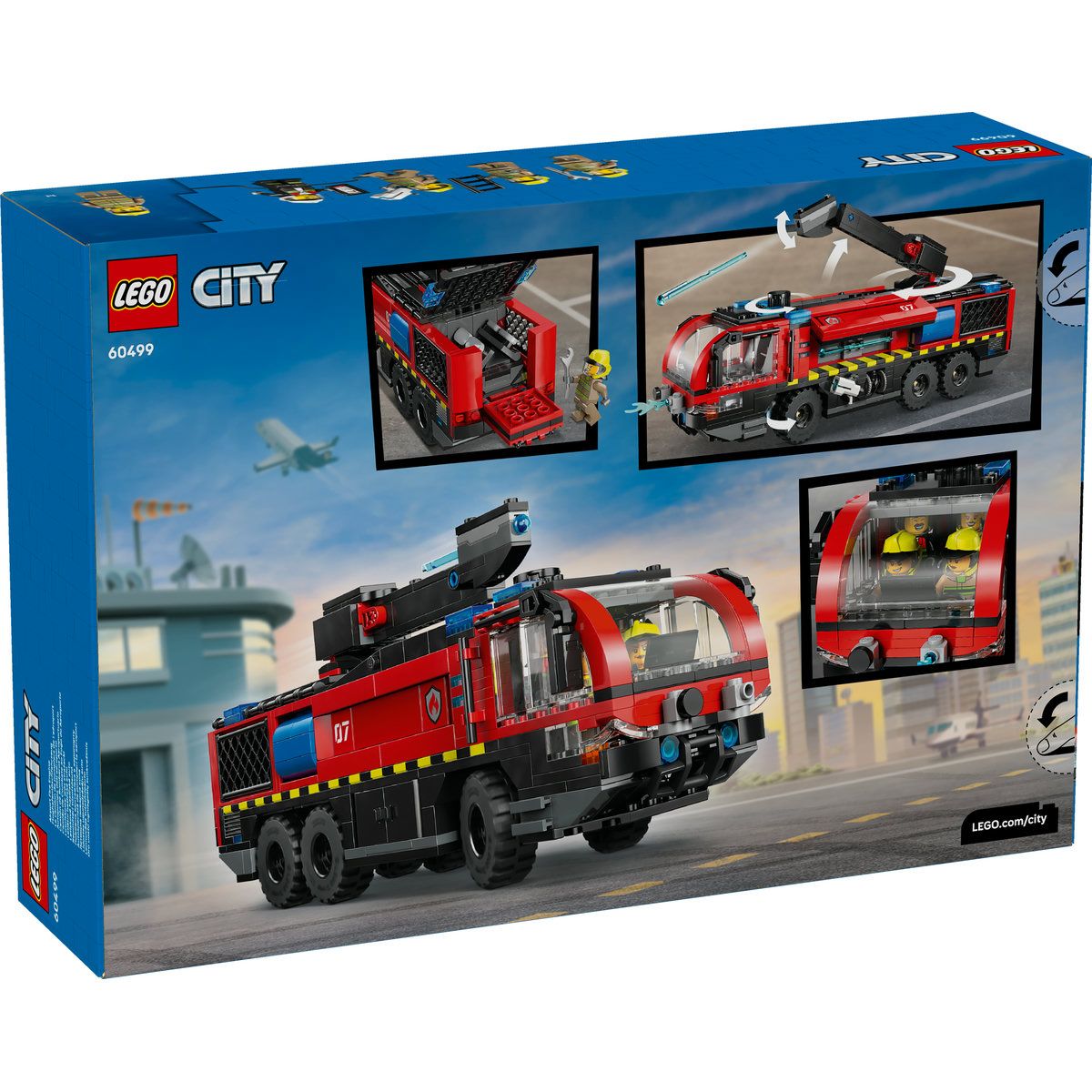 LEGO CITY AUTOSPECIALA DE POMPIERI LA AEROPORT 60499 - Imagine 5 [ps:bb6bc410-72b9-4846-9882-284be955fd31]