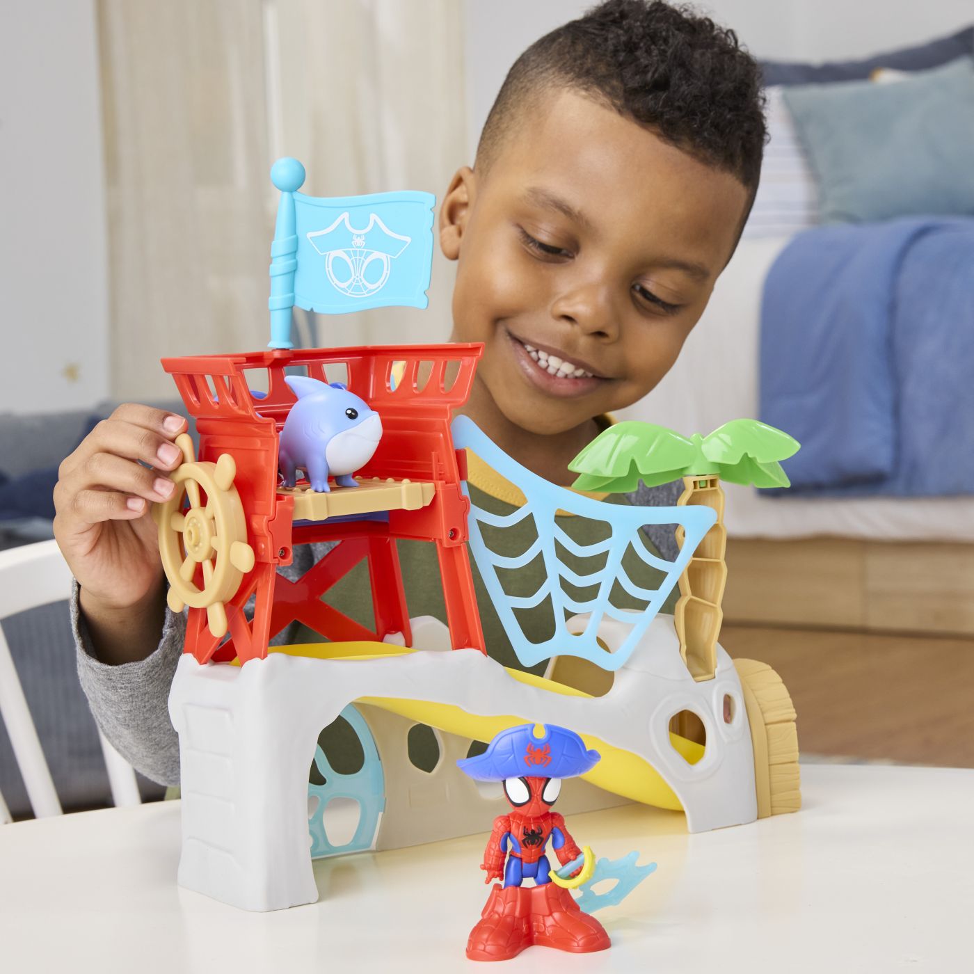 SPIDEY SI PRIETENII LUI UIMITORI MARVEL WATER WEBS - Imagine 5 [ps:5b9febfa-84a1-4df3-9fb8-f38e5dbe4699]