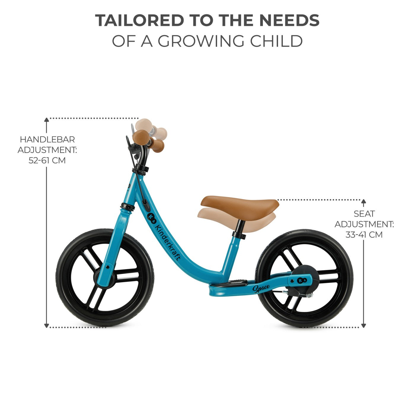 BICICLETA FARA PEDALE KINDERKRAFT SPACE DARK BLUE [ps:9a6cc4b3-9cba-4760-8b5e-d08a53c169ad]