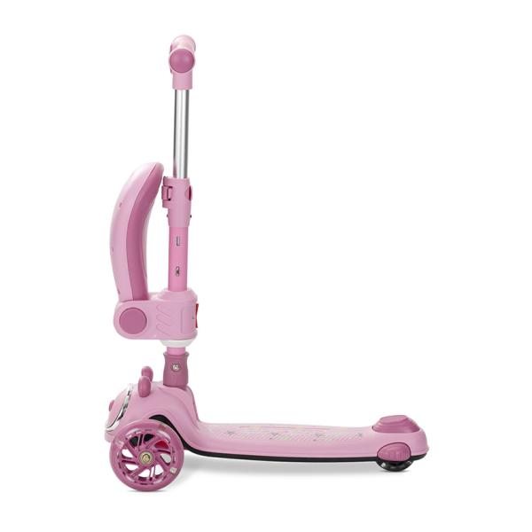 Trotinetă Pliabilă Lorelli Swiftie, Ocean Wave, până la 50kg - Pink (4) [ps:e06438fd-4dd4-483e-9ab1-5d8887fa2dc0]