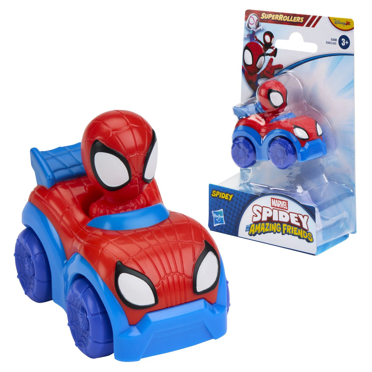 Set Figurina Spidey cu Vehicul Marvel Super Rollers Hasbro - Default Title (4) [ps:736f1b0d-a32a-484b-a5af-84f191a0a76e]