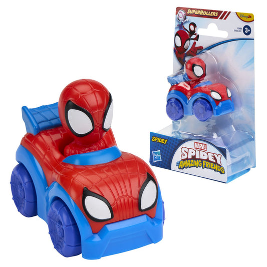 Set Figurina Spidey cu Vehicul Marvel Super Rollers Hasbro - Default Title (4) [ps:736f1b0d-a32a-484b-a5af-84f191a0a76e]