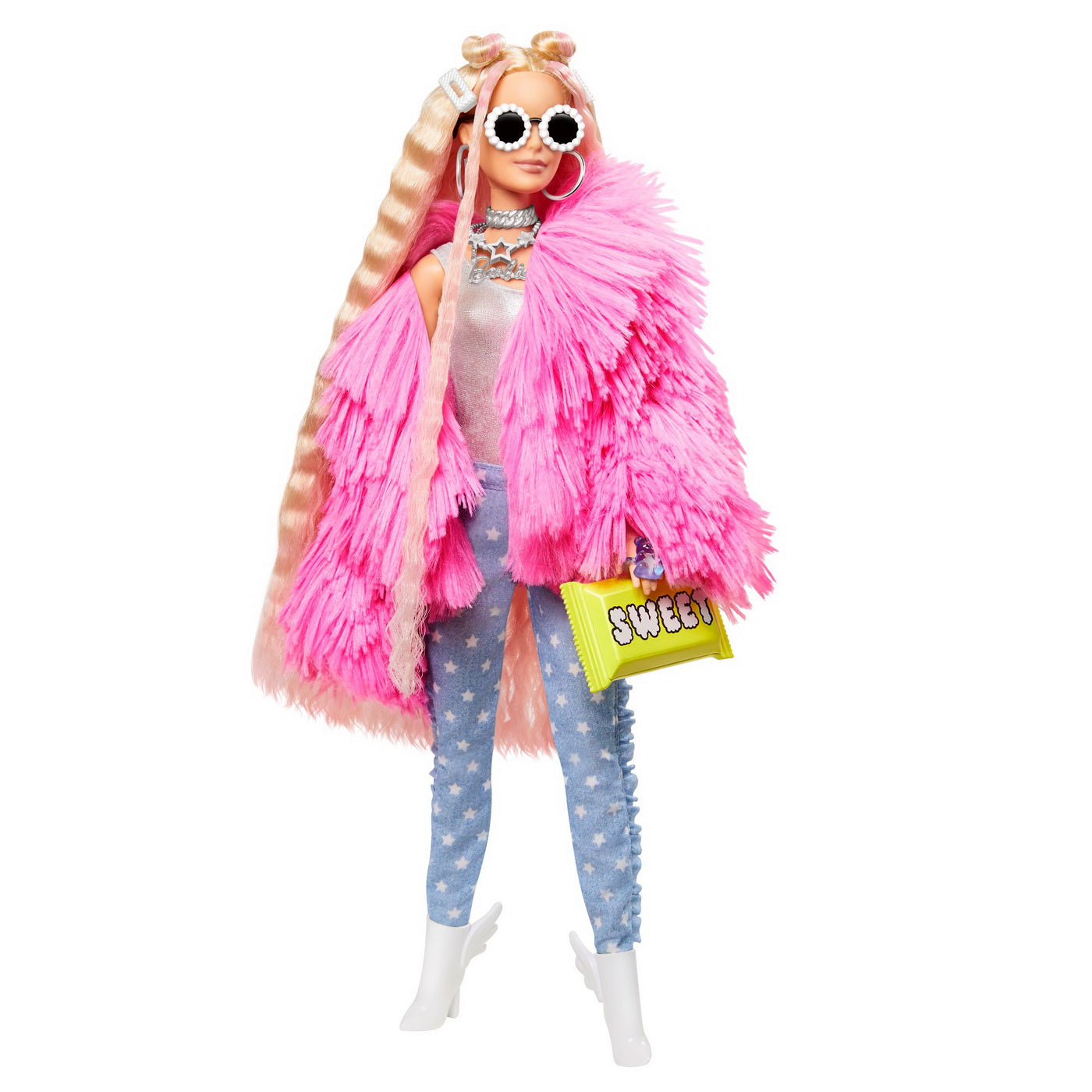 PAPUSA BARBIE EXTRA STYLE FLUFFY PINKY Mattel - Fluffy Pinky (4) [ps:f745c6a1-b660-4e81-8654-056ffdd63d52]