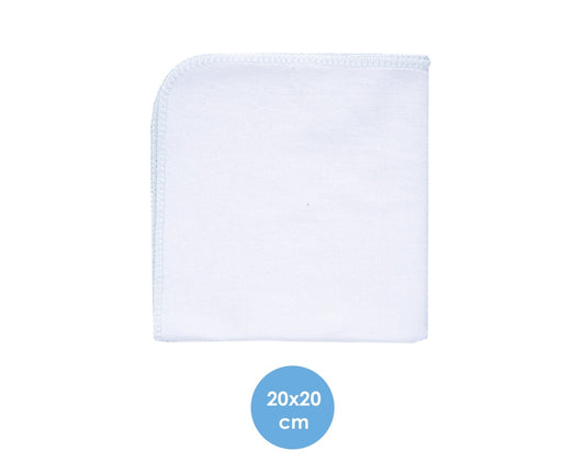 Set 10 batistute BabyJem din bumbac pentru copii 20x20 cm - Imagine 4