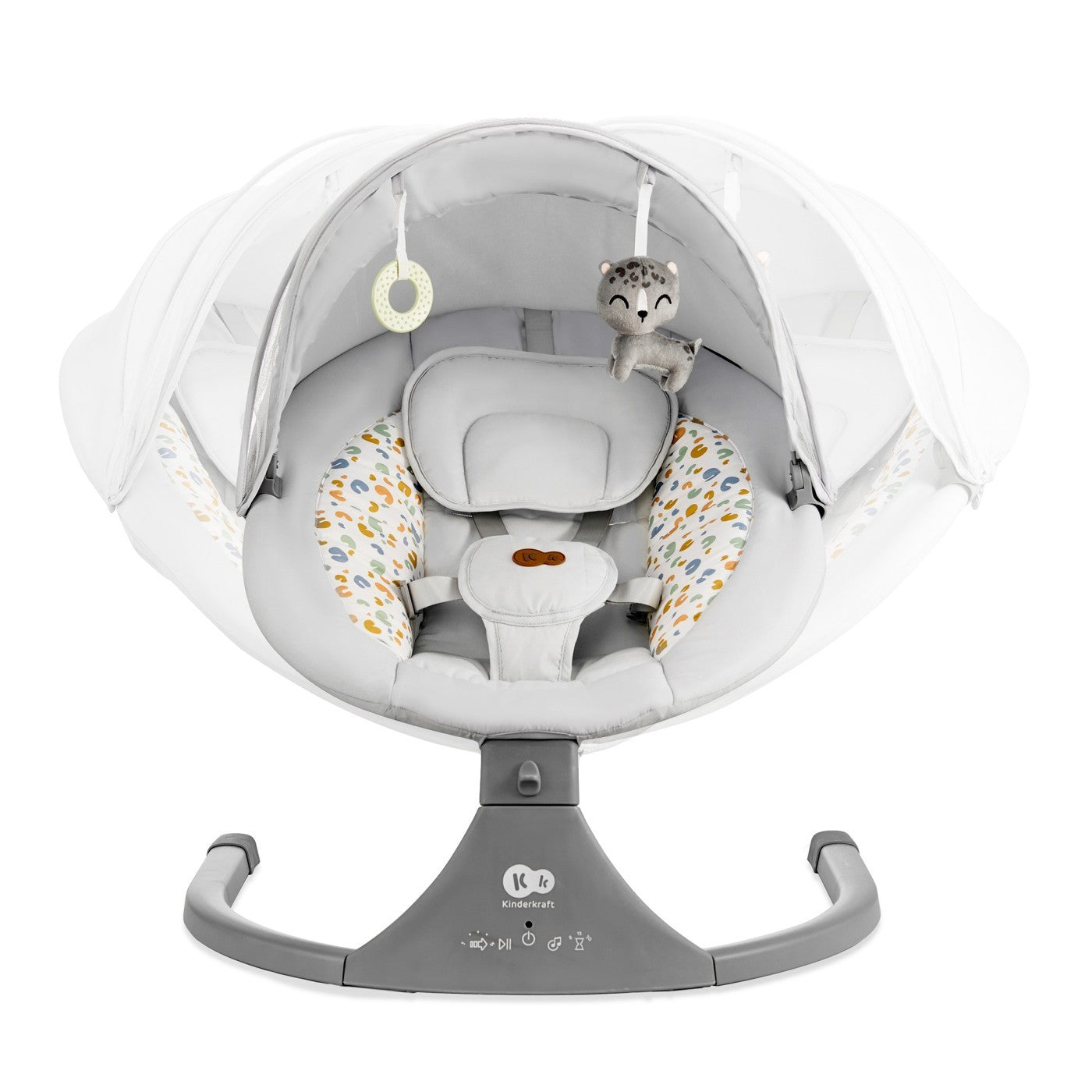 LEAGAN ELECTRIC KINDERKRAFT LUMI 2, LIGHT GREY - Imagine 4