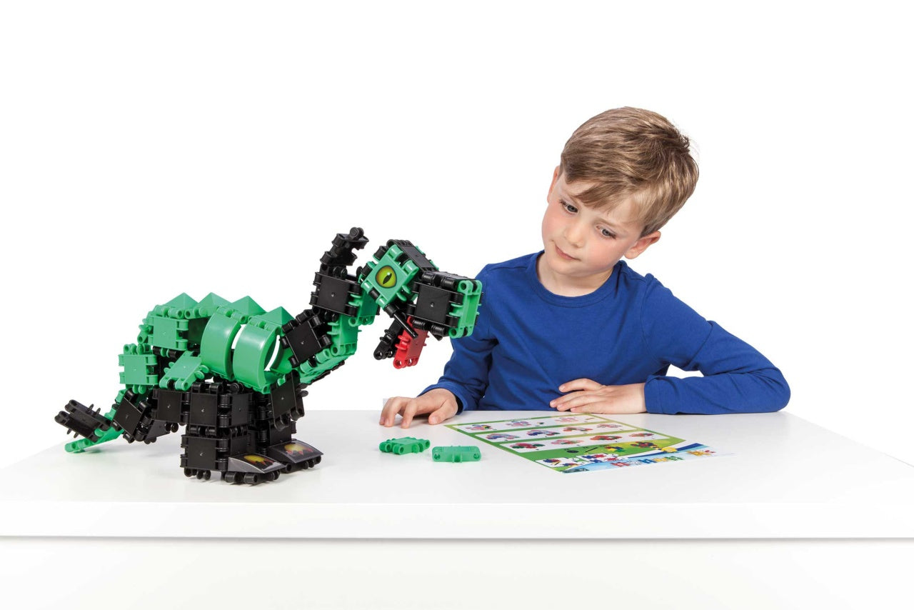 Joc de construit Clics Lumea dinozaurilor 6 in 1, Clicstoys - Imagine 3 [ps:6abc87ea-e57a-48a9-a896-74bf43e8d89b]