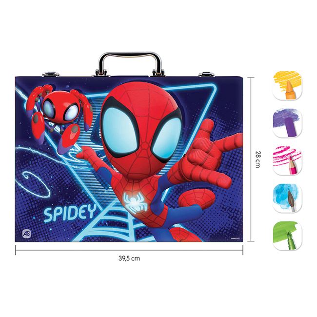 Kit Colorat Deluxe Marvel Spidey Jumbo - 100 Accesorii - Default Title (4) [ps:02cfe265-a343-4288-9050-532fffc788d6]