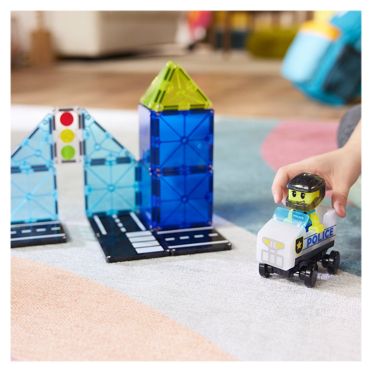 MAGNA-TILES Police Patrol, 20 piese - Jucării de Construcție - Default Title (4) [ps:bbc37fa6-5783-42fc-9c22-ea13d0c188d4]