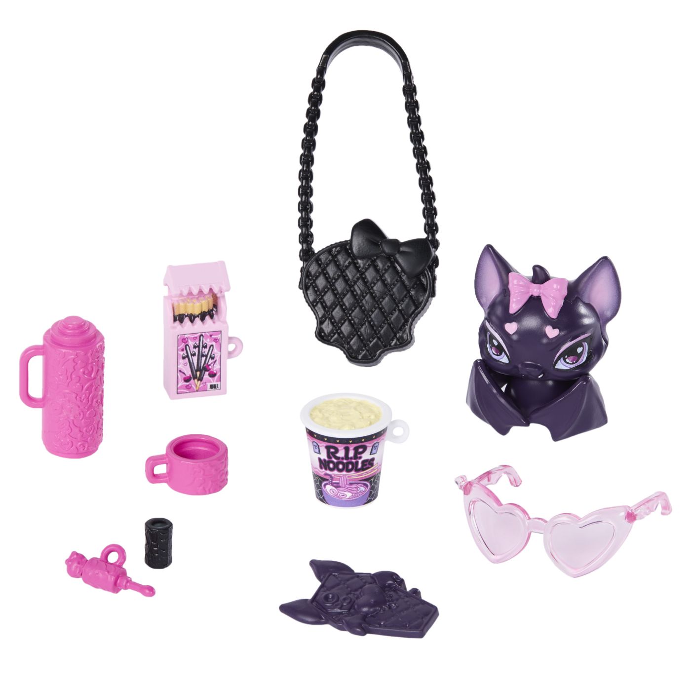 MONSTER HIGH PAPUSA DRACULAURA CU ACCESORII Mattel - Imagine 8 [ps:52a88bf5-572c-4a55-a6ca-b9d05ab881b9]