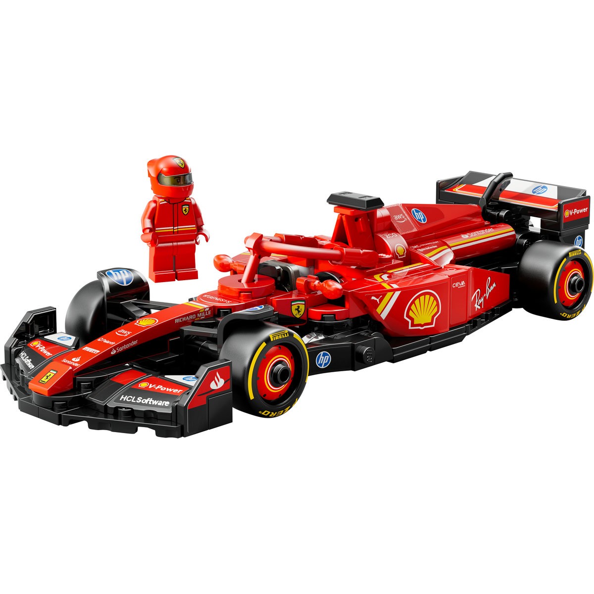 LEGO SPEED CHAMPIONS MASINA DE CURSE F1 FERRARI SF-24 77242 - Imagine 2 [ps:fc8c09a9-2061-4c00-80bb-d30ed396d2ab]