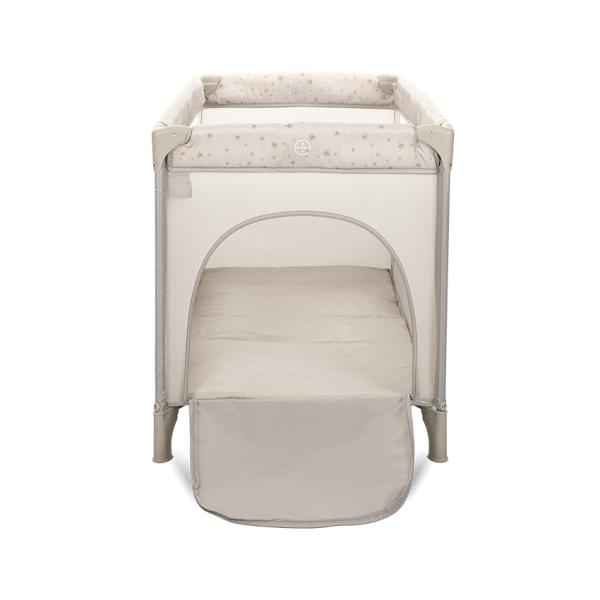 Pătuț Pliabil Lorelli Carina, 2 Nivele, Green Stars - Beige Stars (4) [ps:daf3fe58-1087-4dd3-9aec-e05fb9e6e6fc]