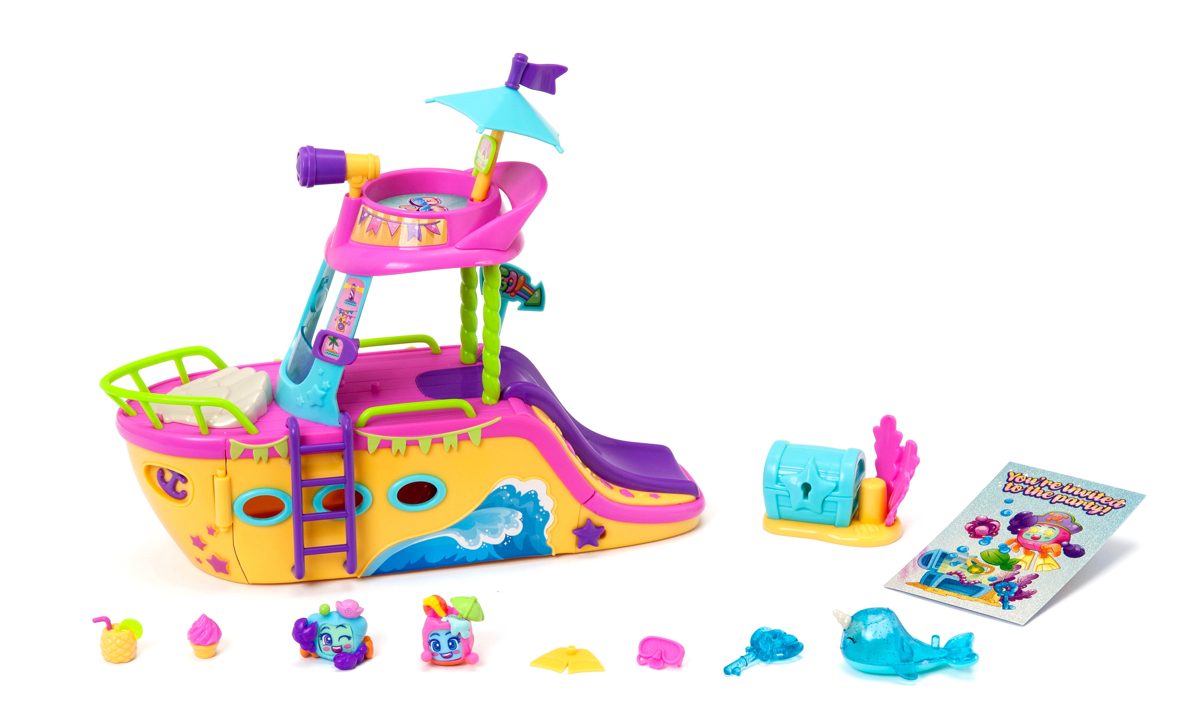 MOJIPOPS 1 model, figurine, petrecere pe barca - Imagine 4