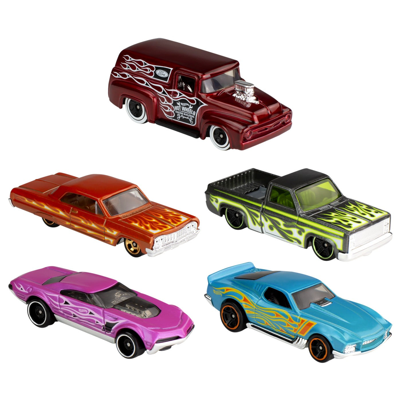 SET 5 MASINI HOT WHEELS HW FLAMES Mattel - Imagine 2 [ps:20331225-03ca-4477-bf08-4d11916d694b]