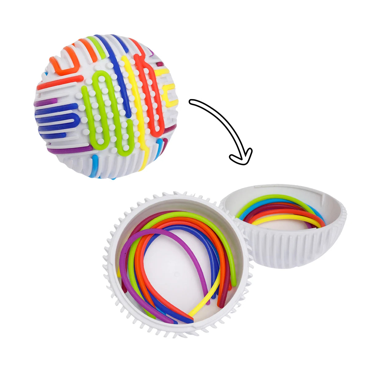 Minge Senzorială Fidget Alldoro cu Benzi Colorate - Default Title (4) [ps:580d7d28-db7d-44c7-ab4f-c7a86b145a6f]