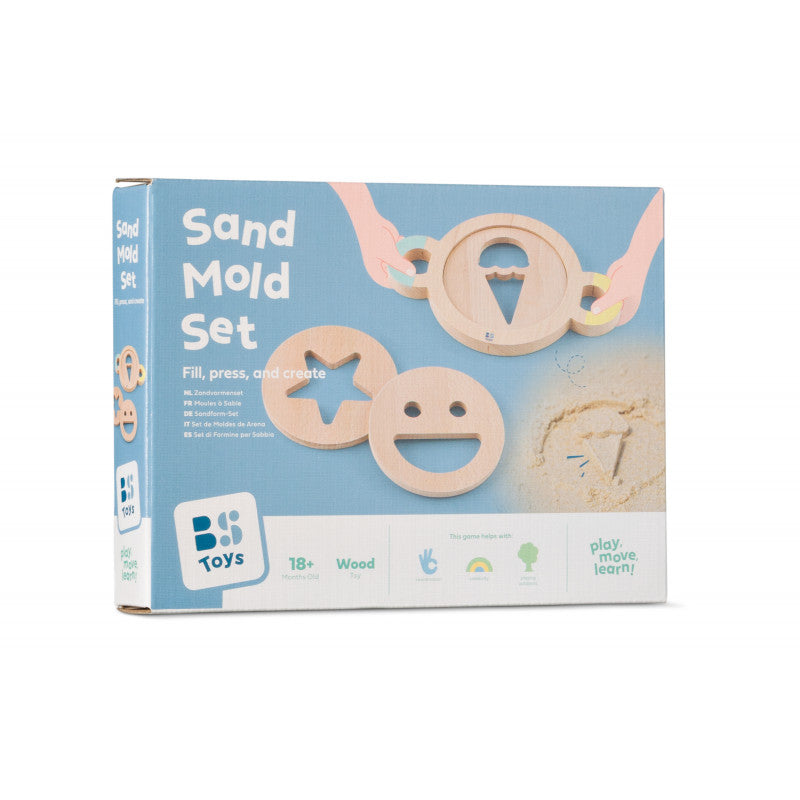 Set de forme pentru nisip, BS Toys [ps:80d05a60-3b6f-4d86-9169-426963c8c7a7]