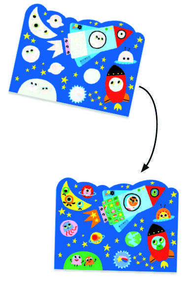 Set pictura cu apa Zbor, Djeco - Imagine 2 [ps:c286639c-7049-4705-a318-32c0dab3c9b2]