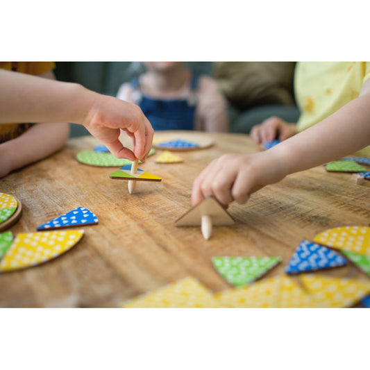 Roteste si potriveste, joc cu spinnere, BS Toys [ps:60d5511c-9ebc-4967-9b5d-d9c2eac0b410]