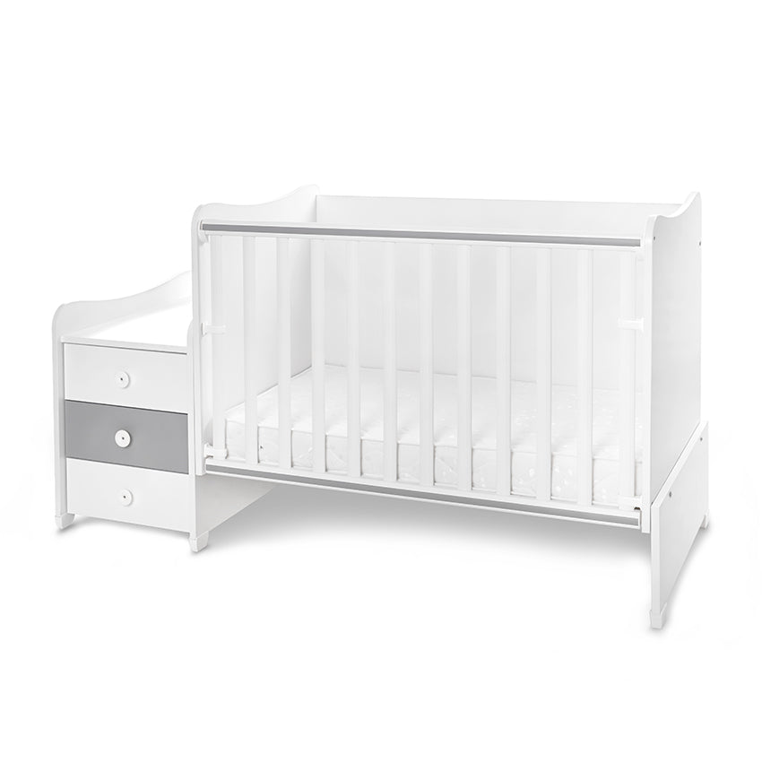 Mobilier Multifuncțional Lorelli Maxi Plus, Trio White Oak - Trio White Stone Grey (4) [ps:dc59976b-34b1-4cc8-9561-c83977c652bb]