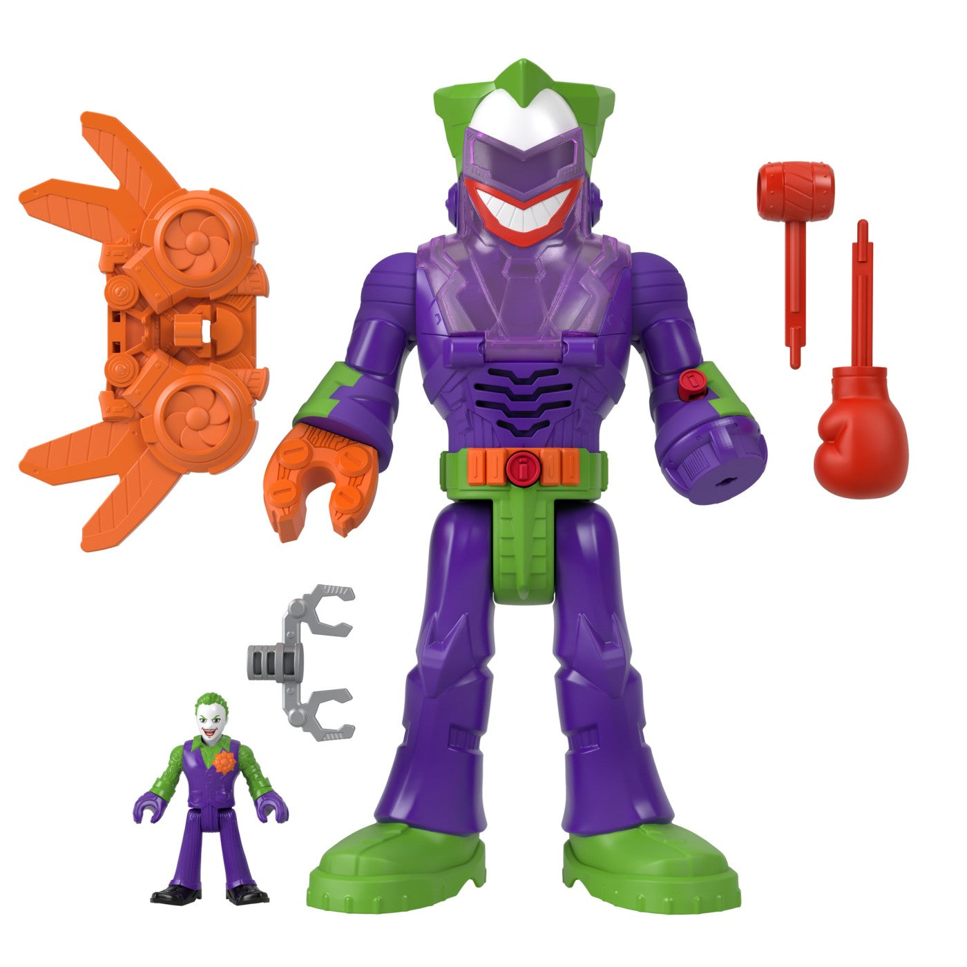 FISHER PRICE IMAGINEXT DC SUPER FRIENDS ROBOT JOKER 30CM - Imagine 3 [ps:e139b3fb-798b-4c7b-b0a2-9bd6870abd1e]