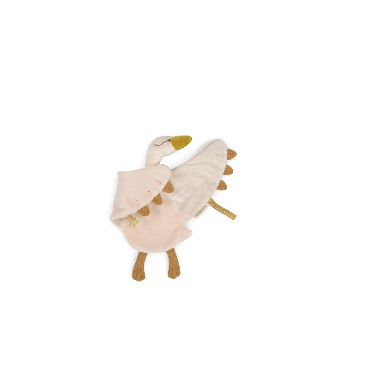 Jucarie senzoriala bebe Comforter lebada, Moulin Roty - Imagine 5 [ps:de289813-6fe3-4ad8-a2b6-aaeddb241ca0]