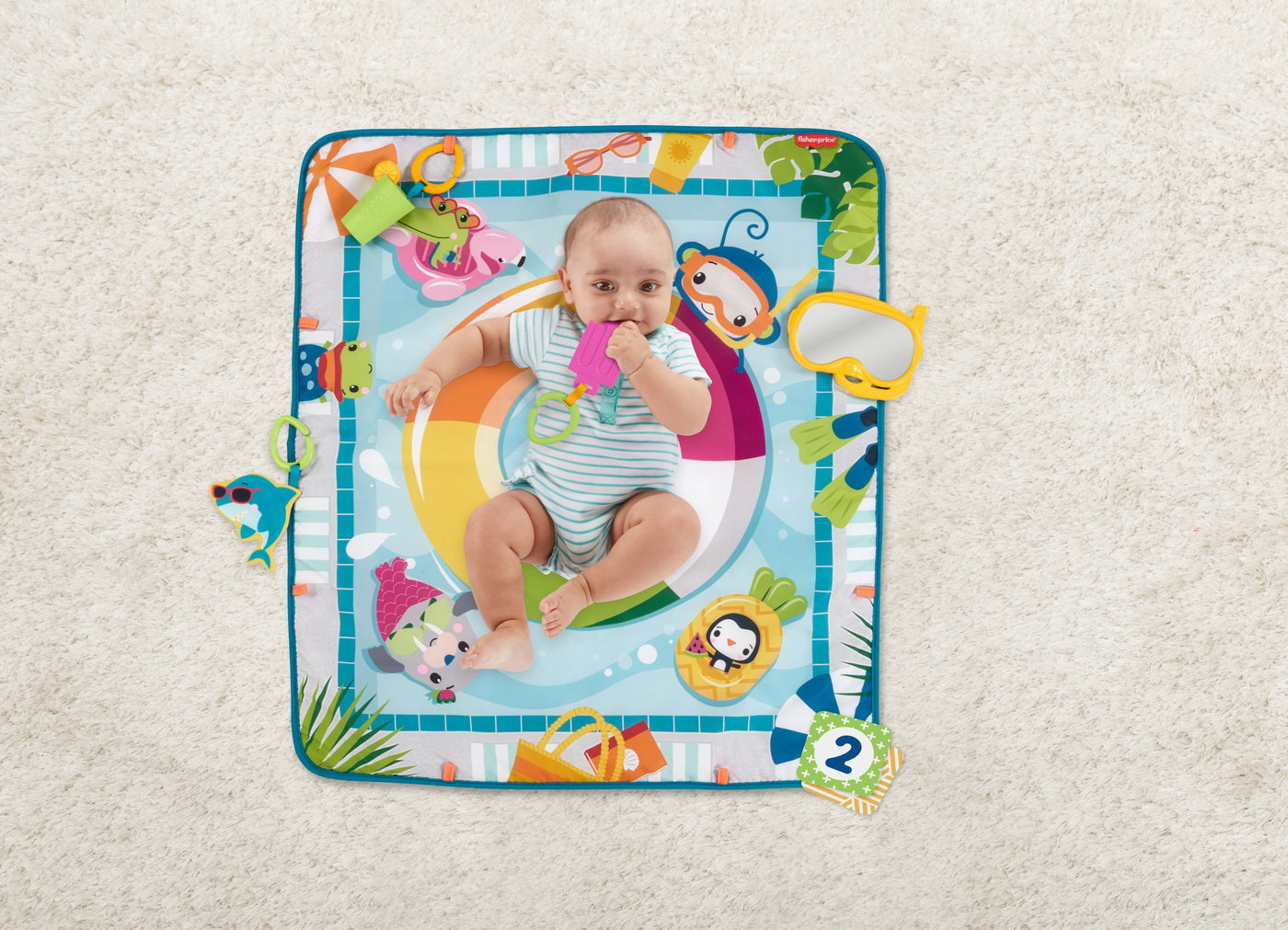 FISHER PRICE COVORAS CU ACTIVITATI Mattel - Imagine 4