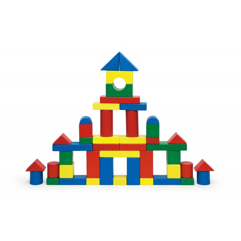 Cuburi de construit din lemn, colorate, 3.5 cm, 50 buc [ps:c65c05ef-f958-4d42-9d68-151493ed408f]
