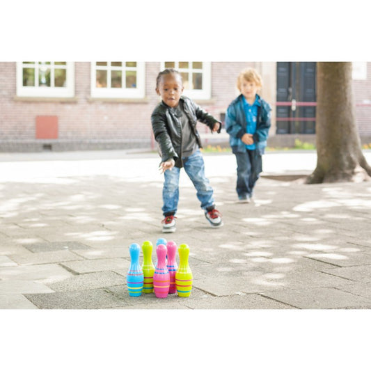Set de bowling din lemn Skittles Jr., BS Toys [ps:ca168fd3-b03d-4a18-9f03-de27c5cd6f75]