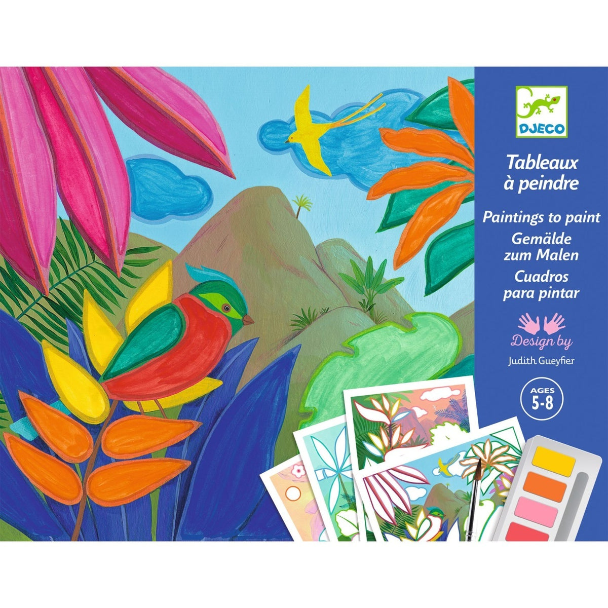 Joc Creativ de Pictură Overseas Djeco - Set 4 Tablouri - Default Title (4) [ps:488d5fca-9e76-4dea-9e68-c441e9e50ad4]