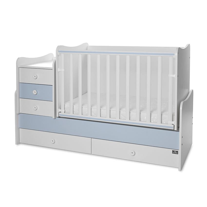 Mobilier Multifuncțional Lorelli Maxi Plus, Trio White Oak - White Baby Blue (4) [ps:d63c21bb-2490-4893-b654-d1de0005fe51]