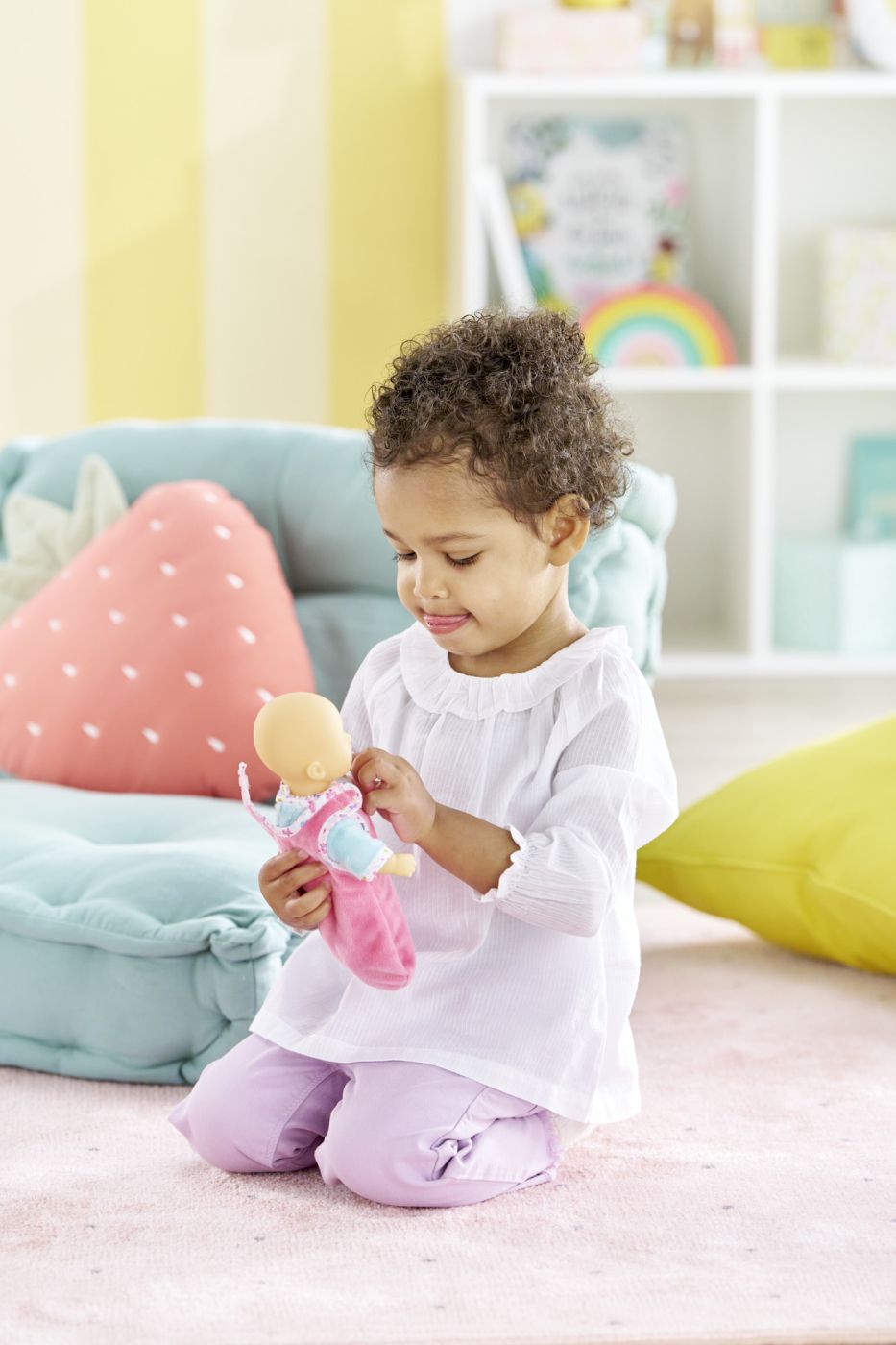 COROLLE MPP SET BEBELUSUL CALIN NOAPTE BUNA ALB 20CM Simba - Imagine 4