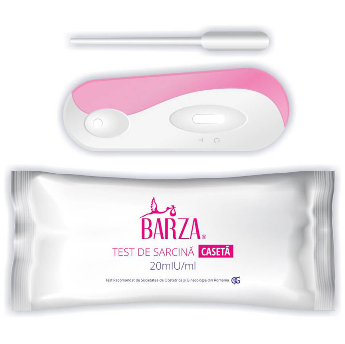 BARZA Card, test de sarcina, caseta - Imagine 4