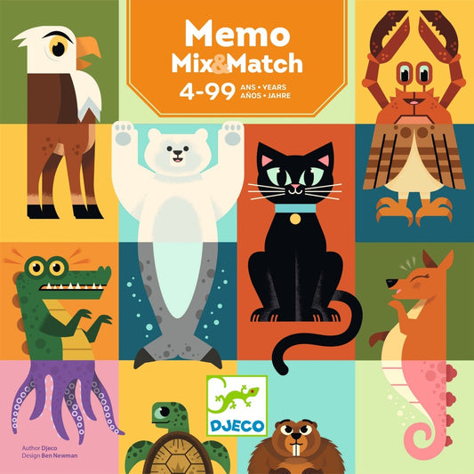 Joc de memorie Mix & Match Djeco - Dezvoltare Cognitivă - Default Title (4) [ps:7dd3cfac-4fd2-4d56-95b2-13a23e2665ed]