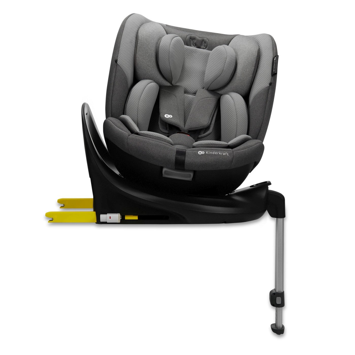 SCAUN AUTO KINDERKRAFT I-FIX, I-SIZE 40-150 CM, GRAPHITE - Gri