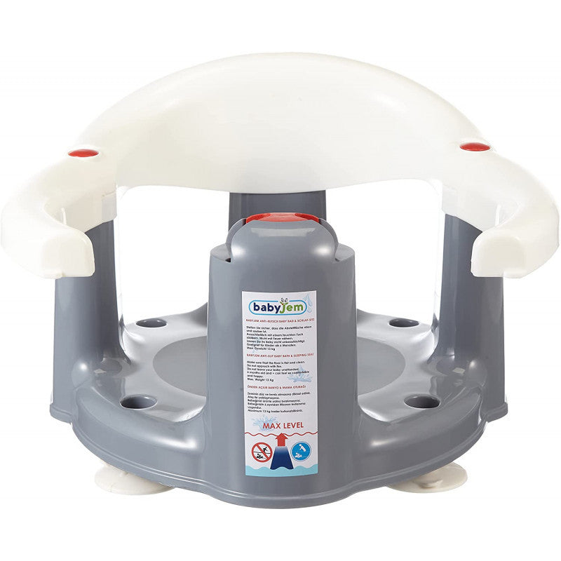 Scaun de baie bebelusi Bath and Feeding BabyJem - Gri