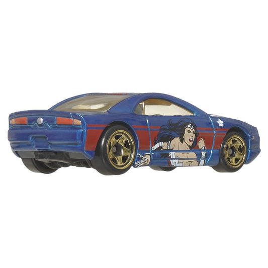 HOT WHEELS MASINA METALICA TEMATICA BATMAN MUSCLE TONE SCARA 1 LA 64 [ps:91e288f5-6774-4001-af04-3b7f1baf1c13]