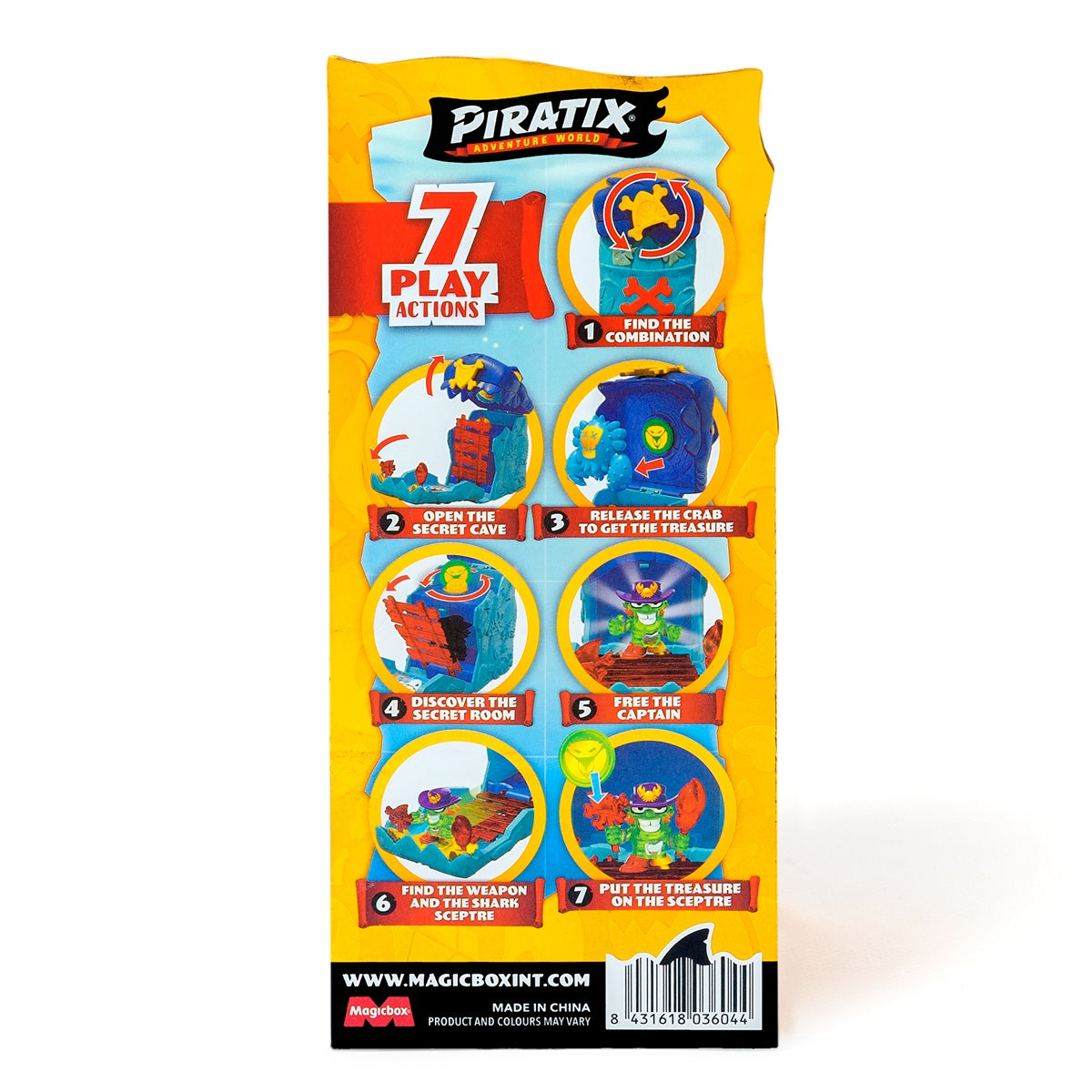 PIRATIX Shark Treasure, set de joaca - Imagine 4